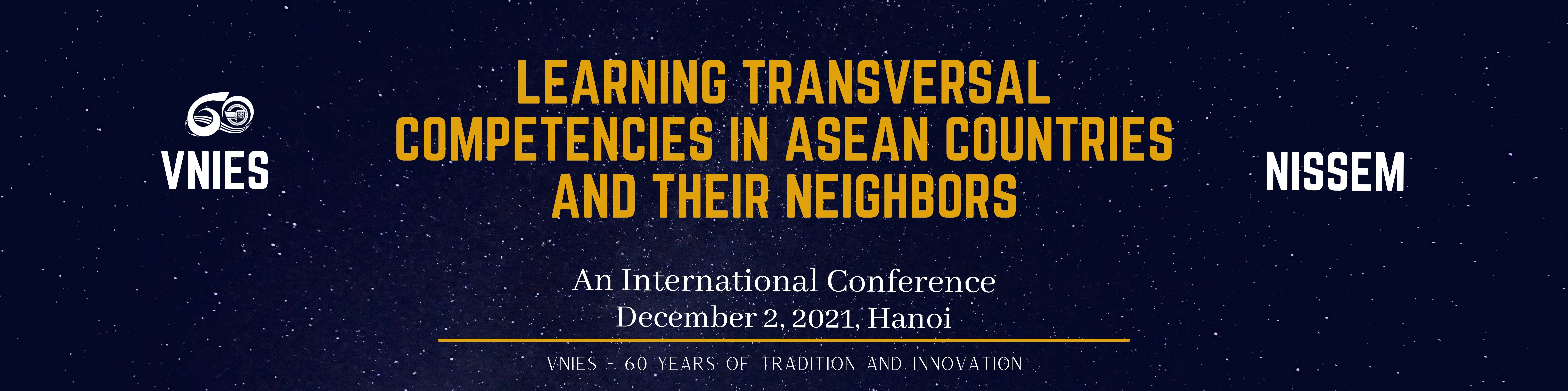 Thông báo lần 2 Hội thảo quốc tế: Giảng dạy và Học tập Năng lực chuyển đổi trong khu vực ASEAN và các quốc gia láng giềng